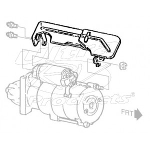 12568900 - Starter Heat Shield